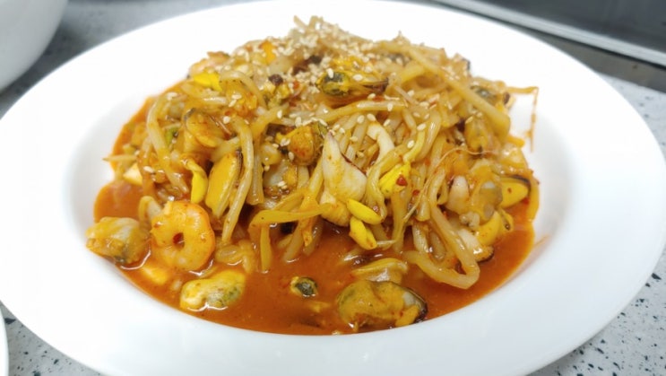  아빠표 요리, 아빠표 집밥 : 냉파 를 이용한 해물찜과, 저녁 한상 차림, 아빠 음식의 주안점은 스피드~빠른 한상 차리기_아빠표 냉파, 아빠표 해물찜