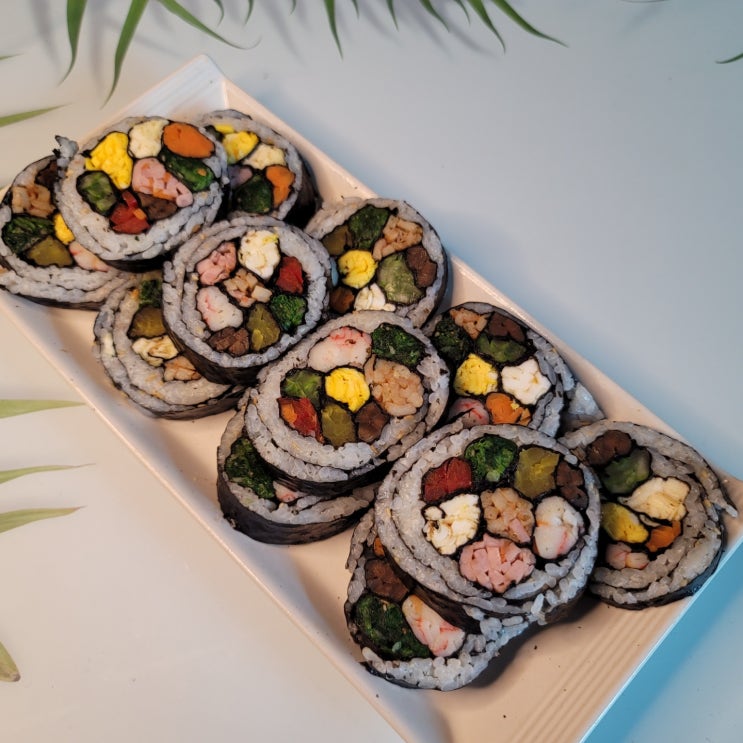  꽃잎 김밥 꽃김밥 만들기, 봄, 아이, 어린이, 조카, 데이트 소풍 도시락 싸기, 추천