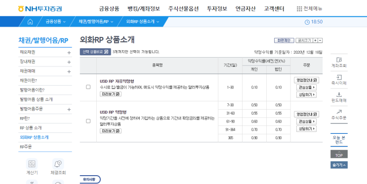  증권사별 달러rp/달러발행어음 비교해봤다