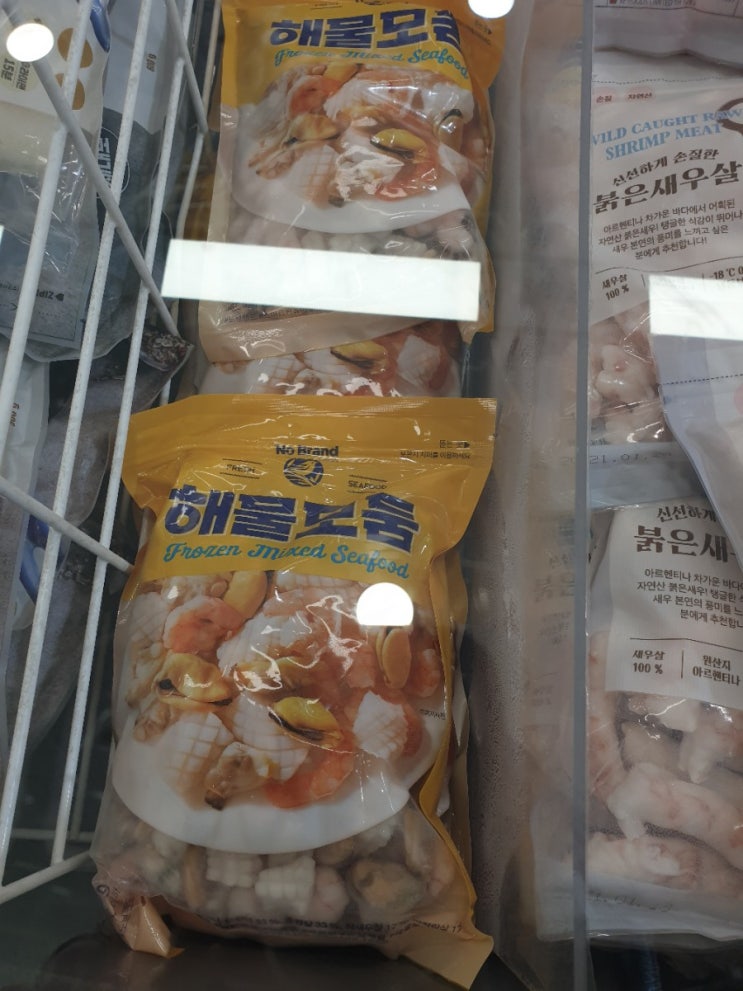  노브랜드 해물모둠