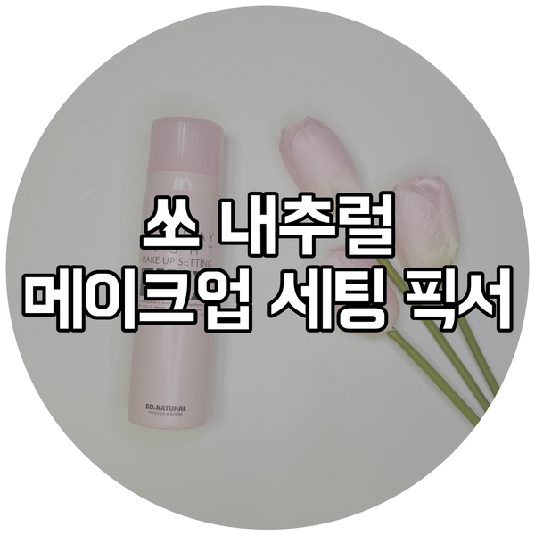  수정메이크업 최소화 시키는 유지력 甲 메이크업 픽서 추천