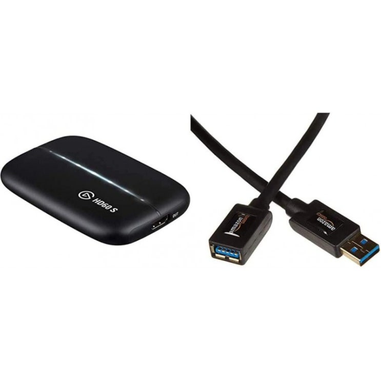  갓성비 좋은 엘가토 캡처 HD60 S - PS4와 X 박스 하나 X 박스 360 및 아마존 베이직 USB 3.0 남성 A-여성 A 2m에 대한 추천합니다