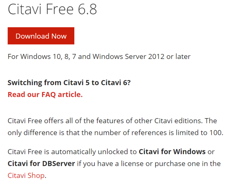  논문 인용 도구 Citation tool - Citavi 소개