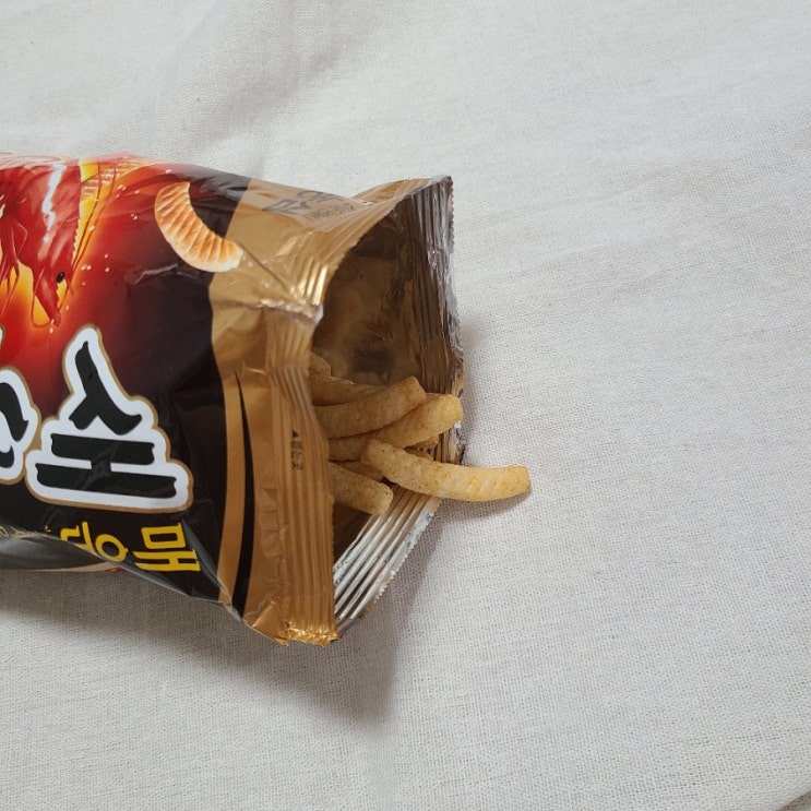  농심 매운새우깡 후기