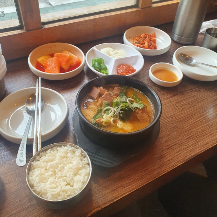  합정 밥집_ 옹달샘 감자탕 뼈해장국 추천해요 :)