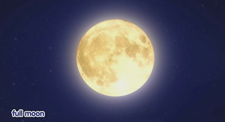 [바다나무] Lovely Moon | 달님노래 | 8가지 달의 모양 변화