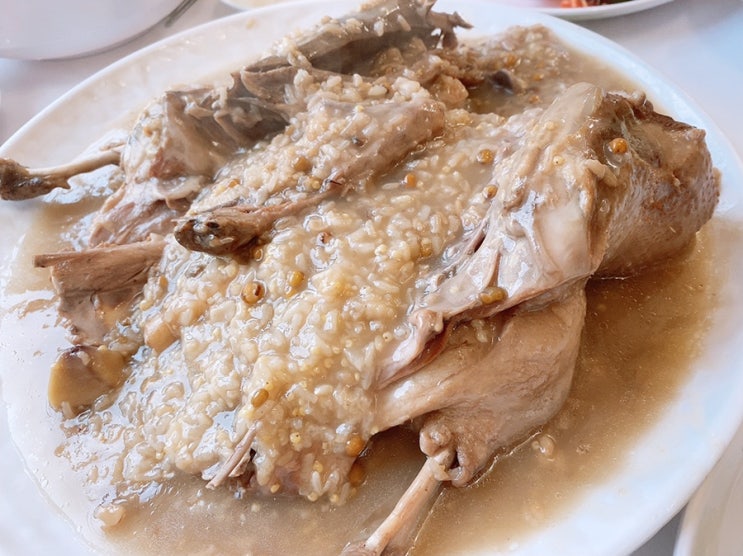  청주 오리백숙 맛집 가경장수촌 든든하게 몸보신 했어요