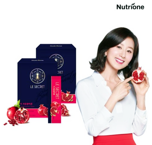  김희애 석류콜라겐/뉴트리원 르시크릿 더 석류콜라겐 젤리 효능·복용법·추천
