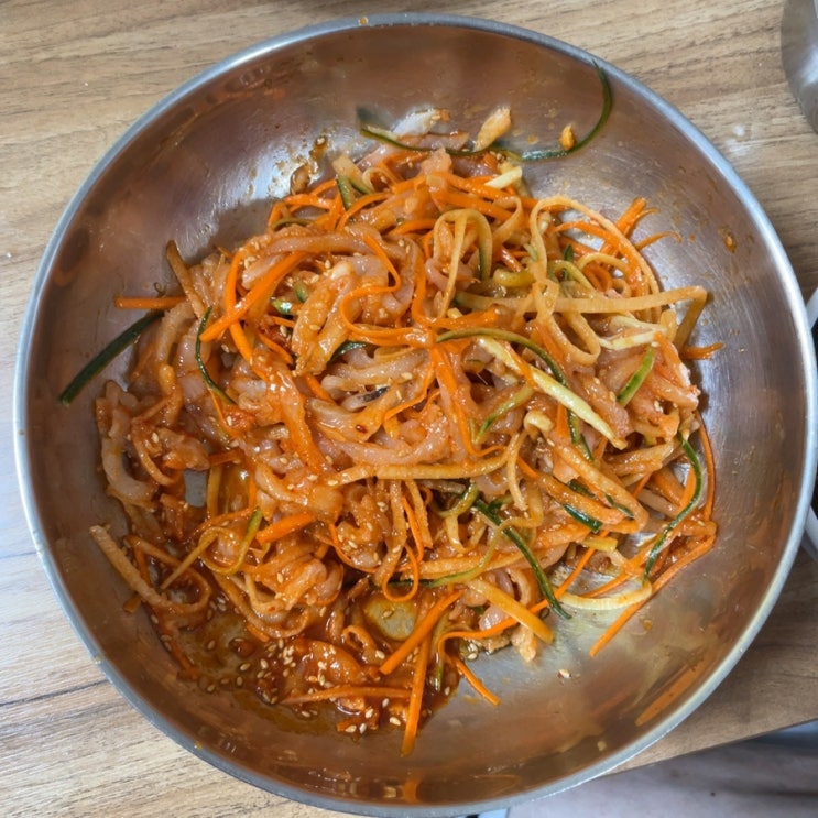  속초 맛집 - 송도물회(갯배)