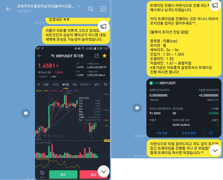  불뚝이 선물투자 팀원 매매일지(5.6)-튜토리얼