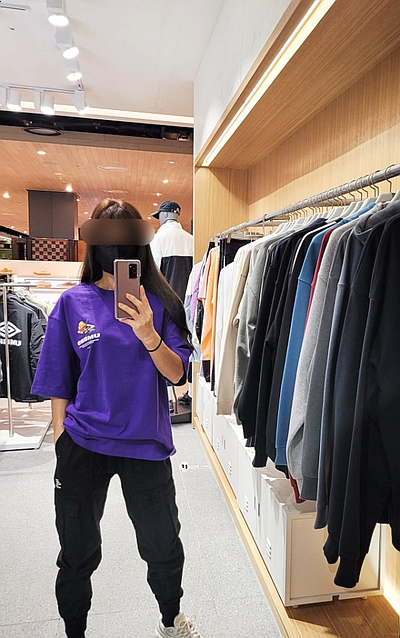  엄브로 반팔티와 조거팬츠 브랜드 코디해보기 (내돈내산)