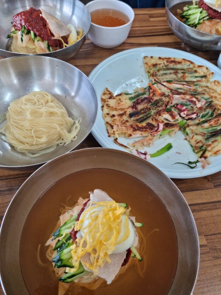 포항 남구 맛집 :: 더운 여름, 점심으로 안성맞춤인 '부산 밀면'