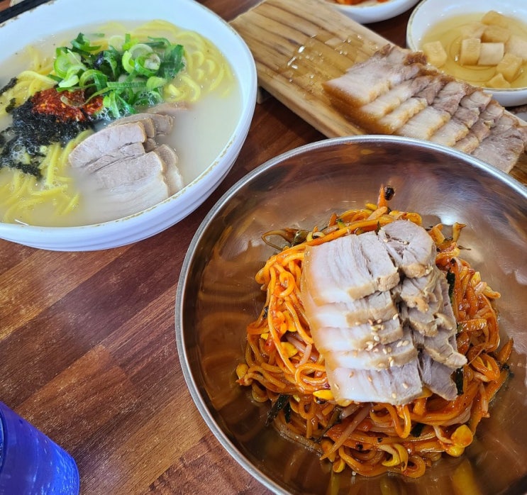  제주 성산 맛집 가시아방국수_ 고기국수와 돔베고기 완전 배부름
