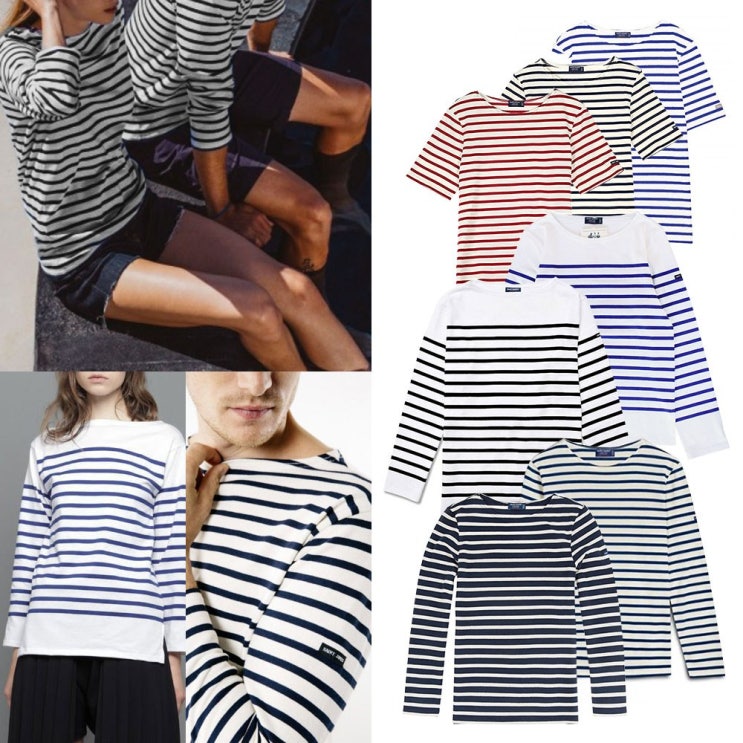 갓성비 좋은 세인트제임스 스트라이프 티셔츠 기획전 SAINT JAMES STRIPED SHIRT 좋아요