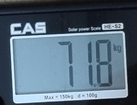  몸무게 71.8kg 처음 71킬로대 진입 ㅠㅠ!! 몸무게 그래프랑 몸무게 달력 일지! 요즘 몸무게 어플 쓴당