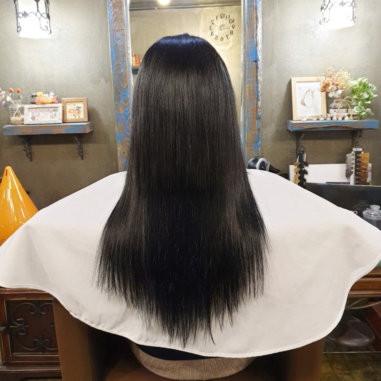  붙임머리잘하는곳 홍대 찾아감!