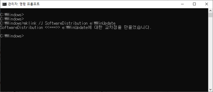  SoftwareDistribution 폴더 때문에 C 드라이브 용량이 부족할 때 정리방법