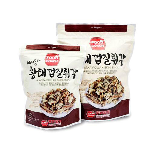 잘나가는 캔디몰 FOOD COACH 바삭 황태껍질튀각 콜라겐 뜸뿍 황태 껍질 튀각 안주 반찬 영양만점 밥반찬 안주~, 100g, 4 ··· 잘나가는 캔디몰 FOOD COACH 바삭 황태껍질튀각 콜라겐 뜸뿍 황태 껍질 튀각 안주 반찬 영양만점 밥반찬 안주~, 100g, 4 ···