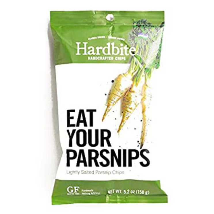많이 팔린 Hardbite Lightly Salted Parsnip Chips 5.2 oz each (6 Items Per Order), 1 ···
