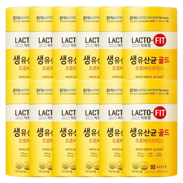 의외로 인기있는 종근당건강 락토핏 생유산균 골드, 100g, 12개 추천해요 의외로 인기있는 종근당건강 락토핏 생유산균 골드, 100g, 12개 추천해요