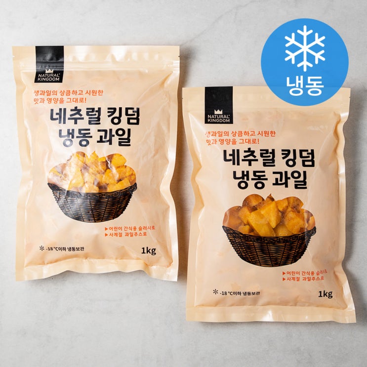 당신만 모르는 네추럴킹덤 냉동 과일 망고 다이스 (냉동), 1kg, 2개 추천해요