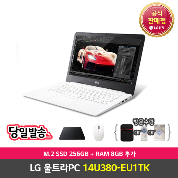 최근 많이 팔린 LG전자 울트라 PC 14U380-EU1TK, 화이트, 14U380-EU1TK+8G+M.2 256G 좋아요