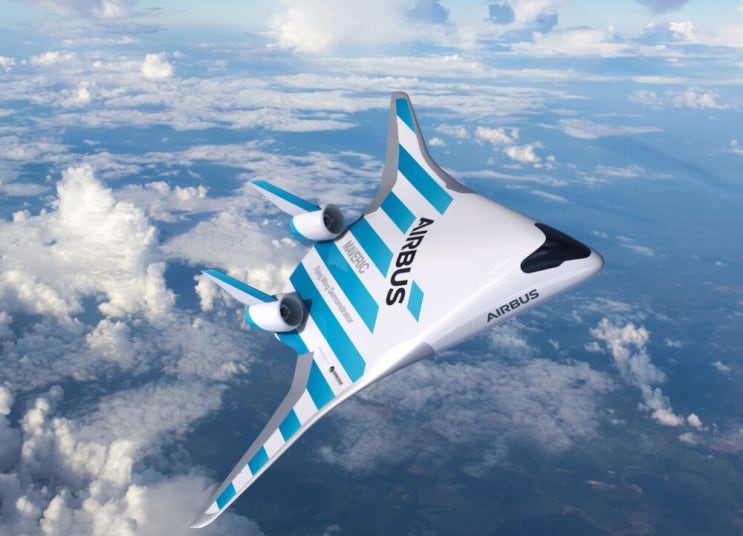  에어버스 신기종 블렌디드 윙 보디(Blended Wing Body) 개발, 미래 기내 모습