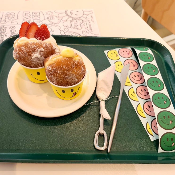  압구정로데오 카페 노티드 [압구정카페, 압구정로데오카페, 카페추천, 도넛맛집, 도너츠맛집, 압구정노티드, 노티드카페, 카페노티드청담]