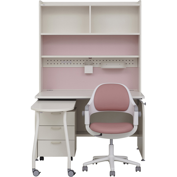 인지도 있는 일룸 [SET] 링키 퍼펙트 책상세트 + 시디즈 링고의자, 책상-아이보리+핑크:의자-인조가죽-핑크 ···