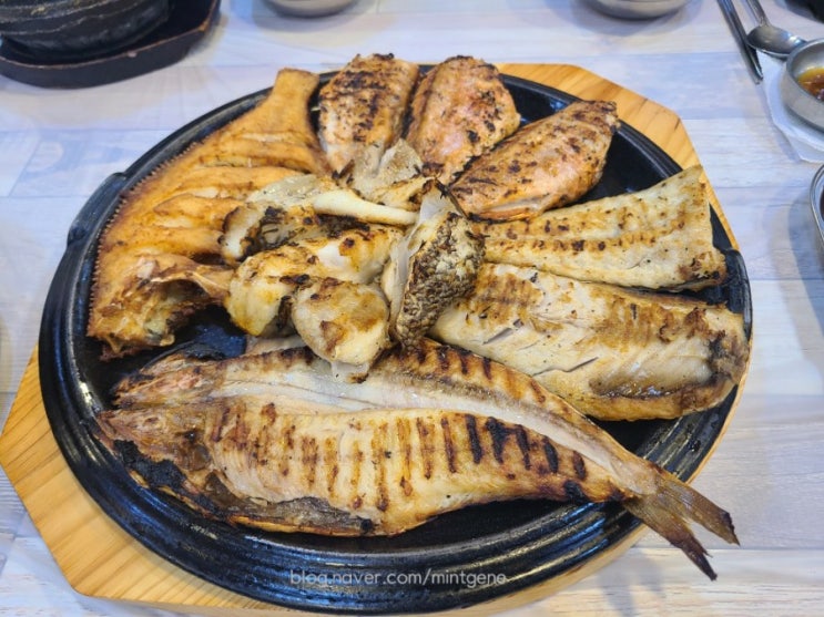  속초 필수 코스, 숯불 생선구이, <동명항 숯불구이> 내돈내산
