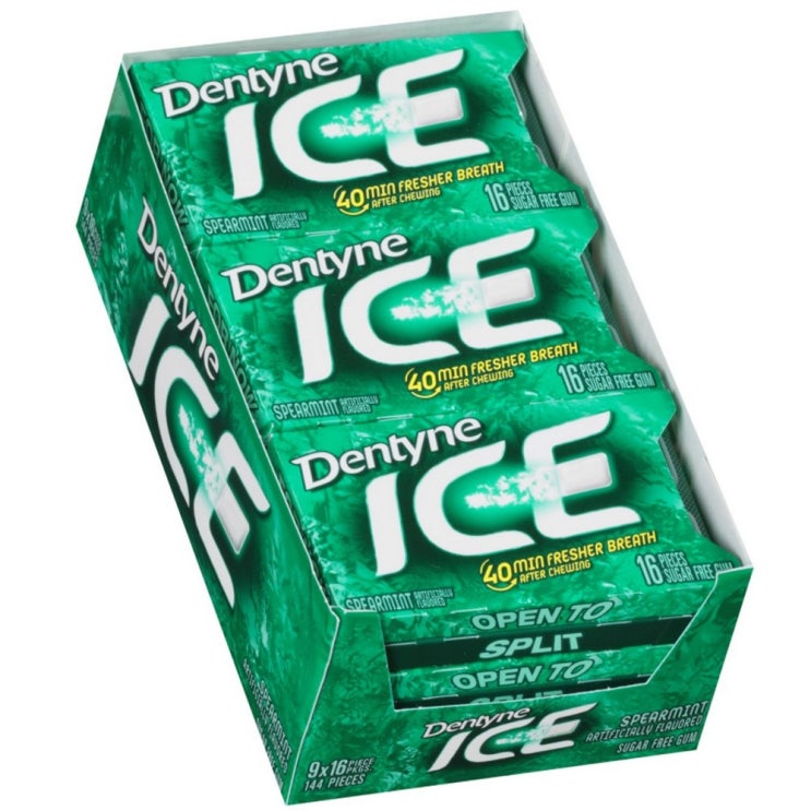 당신만 모르는 Dentyne 아이스 스피어 민트 무설탕 껌 16 9팩, 상세설명참조 ··· 당신만 모르는 Dentyne 아이스 스피어 민트 무설탕 껌 16 9팩, 상세설명참조 ···