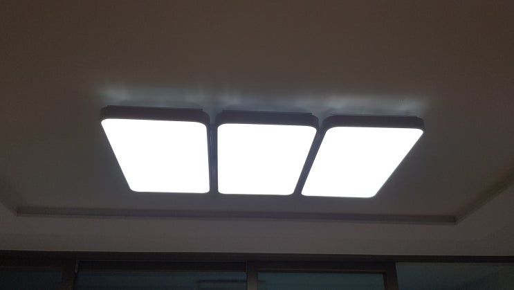  거실등 LED 교체-밀알 NEW LED 모듈램프 30W