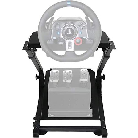 요즘 인기있는 VEVOR G920 G29 레이싱 휠 스탠드 로지텍 G27 G25 게임용 휠 스탠드 Thrustmaster에 적합 휠 페달은 포, Black_One Size, Bla 요즘 인기있는 VEVOR G920 G29 레이싱 휠 스탠드 로지텍 G27 G25 게임용 휠 스탠드 Thrustmaster에 적합 휠 페달은 포, Black_One Size, Bla