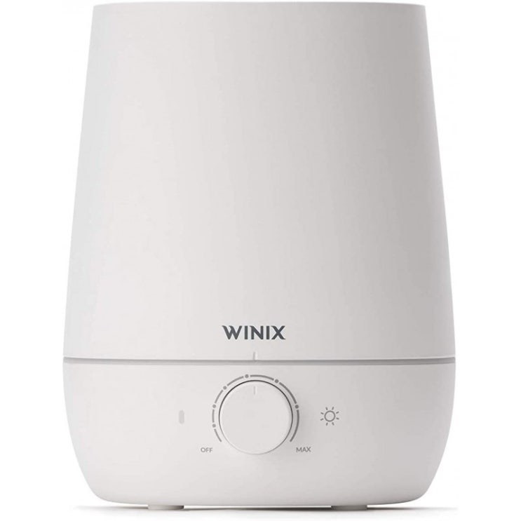 잘팔리는 [110볼트] Winix Ultrasonic Cool Mist 가습기 - Whisper-Quiet 작동 자동 차단 및 야간 조명 기능을 갖춘 프리미엄 가습기 -, 단일옵션