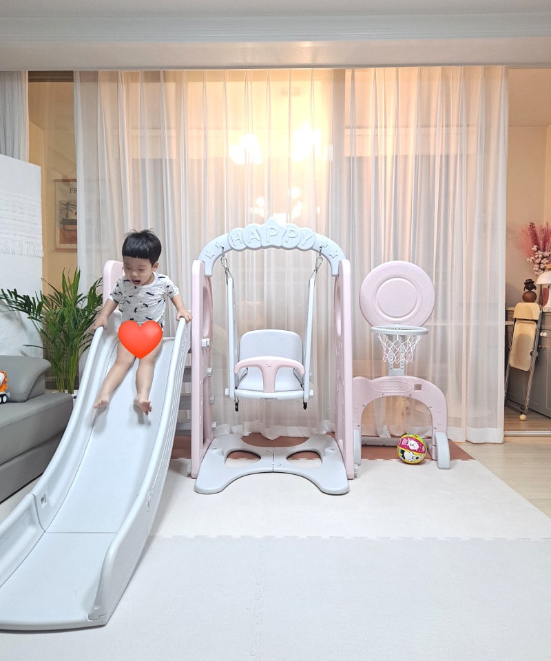 베네베네 미끄럼틀 그네세트 . 내돈내산 후기