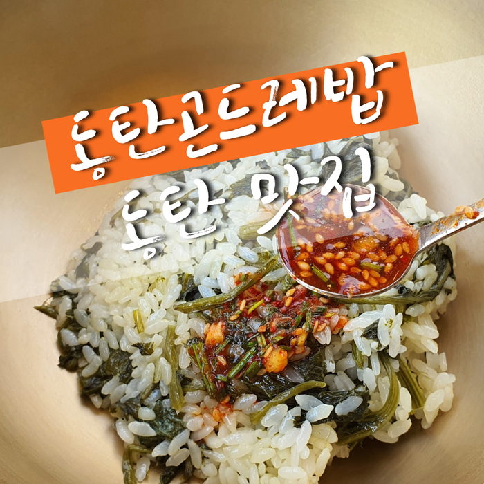  동탄곤드레밥집 산이내린밥상 - 1동탄 맛집