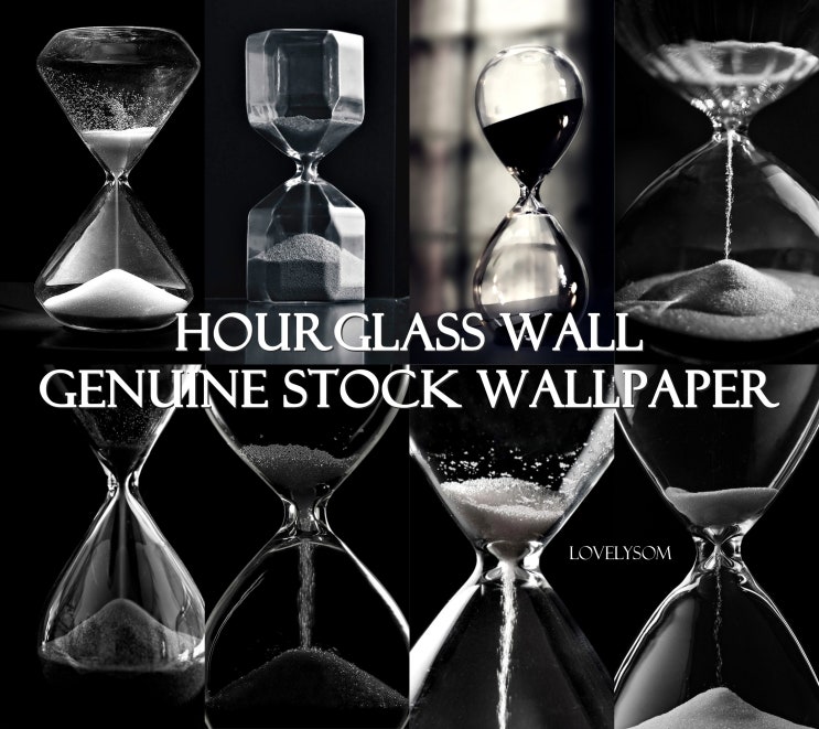  아이폰 12 프로 배경화면 & 갤럭시 S21 울트라 배경화면 [HOURGLASS WALL] WALLPAPER