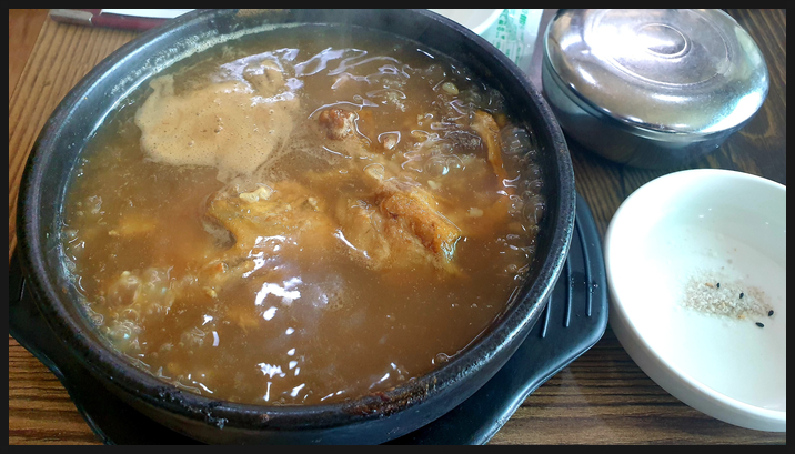  안성맛집 개성토종상황버섯삼계탕 국물맛이 일품