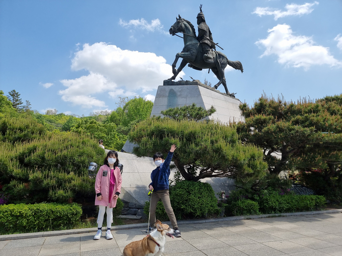  아이들과 함께 애견산책 하기좋은 낙성대 공원