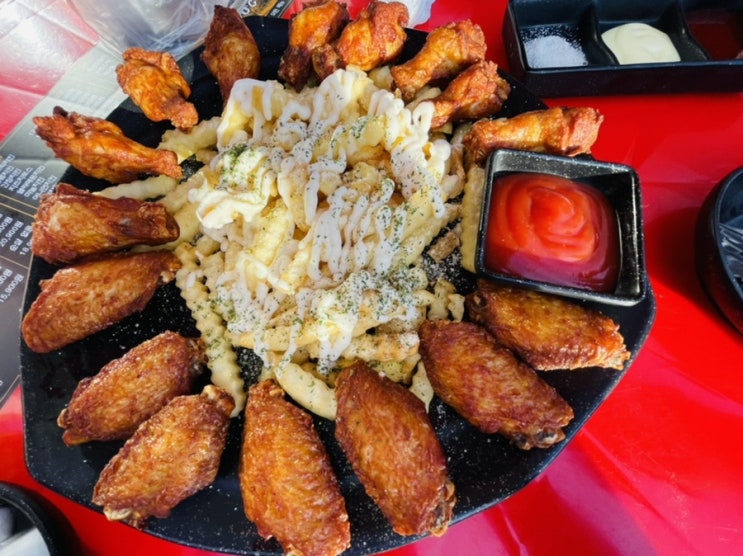  [대구 서부시장 맛집] 야외테이블에서 즐기는 낮술 '썬더치킨 서부시장점'
