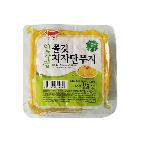 당신만 모르는 일미 쫄깃 치자단무지 1Kg, 1개 ···