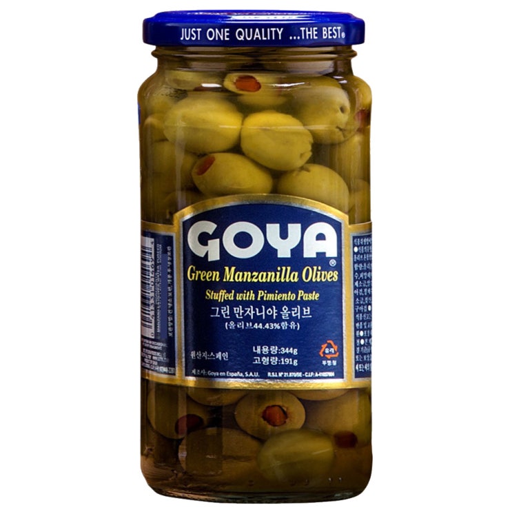 당신만 모르는 고야 그린 만자니야 올리브 절임, 344g, 1개 추천해요 당신만 모르는 고야 그린 만자니야 올리브 절임, 344g, 1개 추천해요