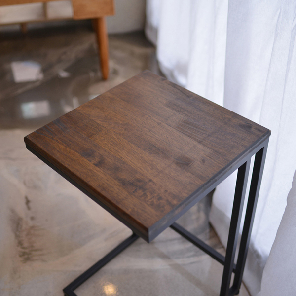 선호도 좋은 나무궁 원목 아이언 사이드 테이블 400 x 400 x 668 mm, 월넛 브라운시리즈(상판) + 블랙(다리) 추천해요 선호도 좋은 나무궁 원목 아이언 사이드 테이블 400 x 400 x 668 mm, 월넛 브라운시리즈(상판) + 블랙(다리) 추천해요