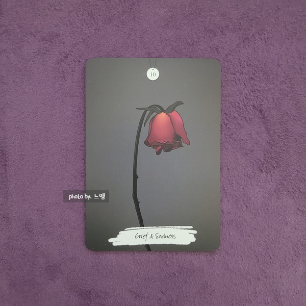  THE PRICE OF LOVE ORACLE ; 더 프라이스 오브 러브 오라클 카드 - 10. Grief & Sadness