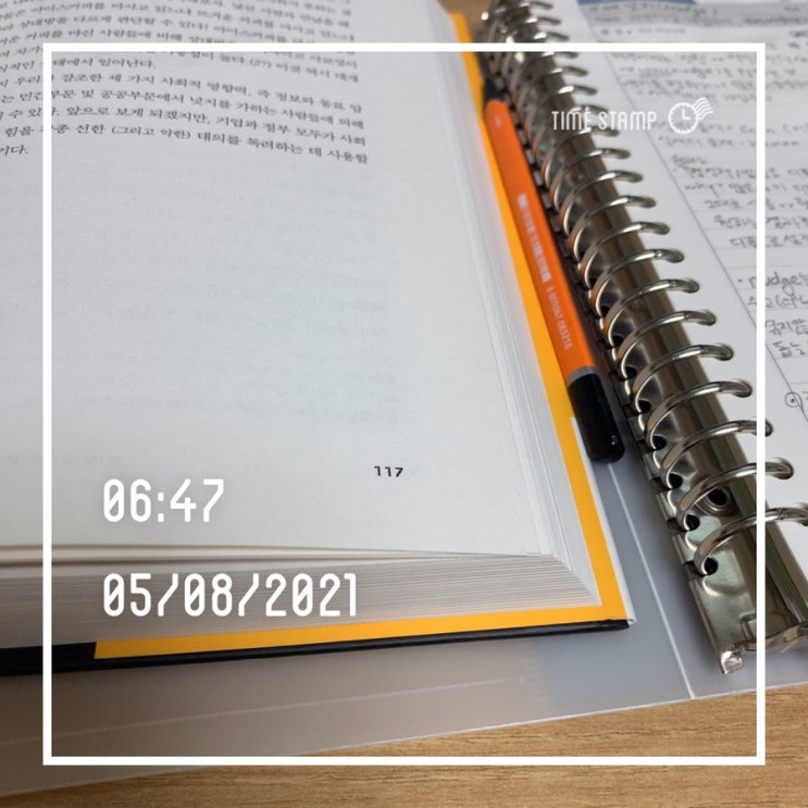  D+4 아침 독서 30분