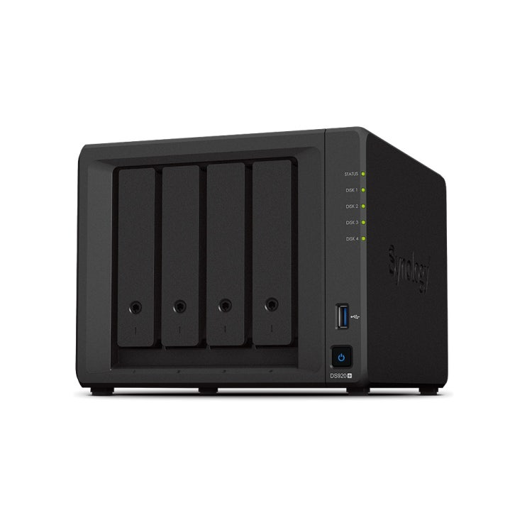 가성비갑 시놀로지 DS920+ 4베이 (하드미포함) Synology NAS 정품 판매점 추천해요