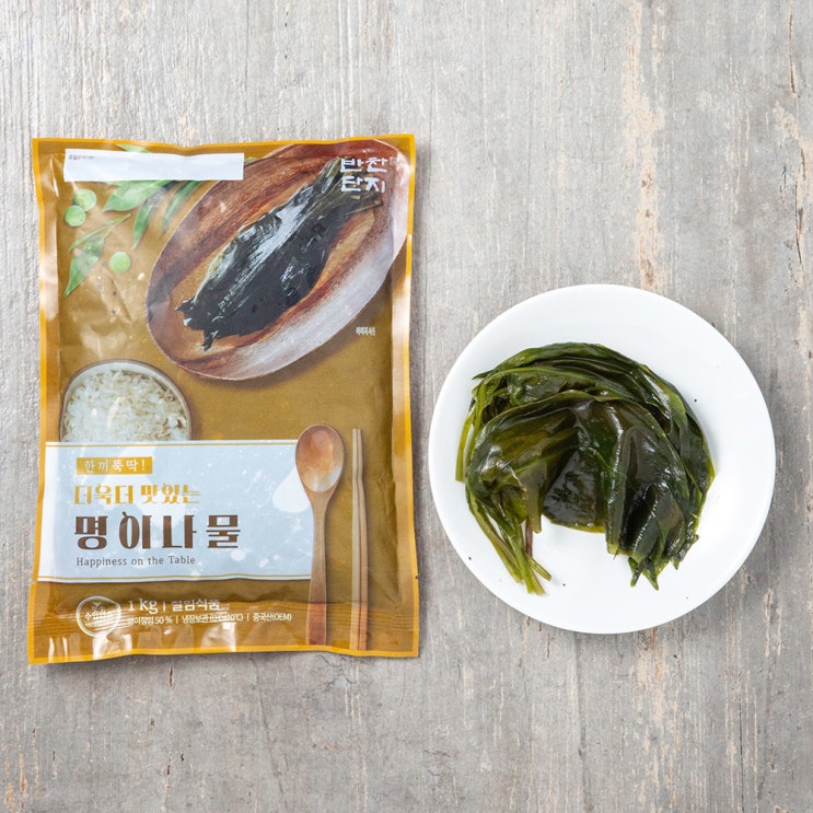 인지도 있는 반찬단지 명이나물, 1kg, 1개 추천해요