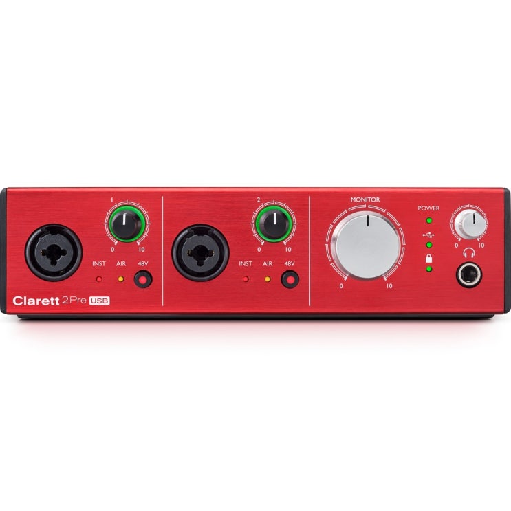  많이 찾는 포커스라이트 클라렛 Clarett 2Pre USB 오디오 인터페이스 추천해요