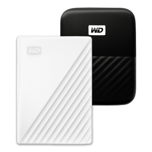 인기 급상승인 WD My Passport 휴대용 외장하드 + 파우치, 4TB, 화이트 ···