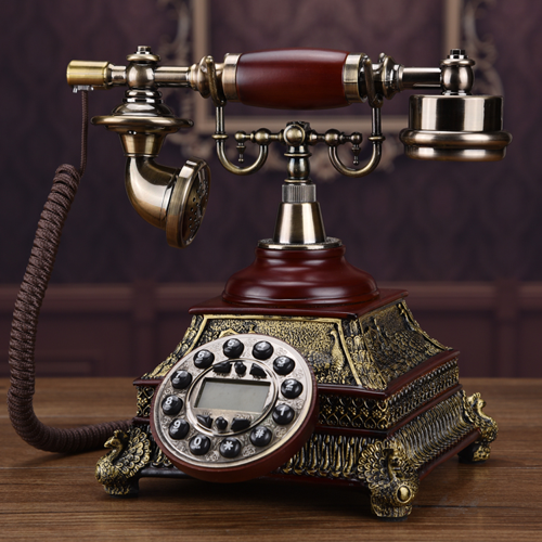 갓성비 좋은 빈티지 레트로 엔틱 유선 전화기 독일느낌 고대 로마 고전고화좌기 전화, 핸즈프리 추천해요